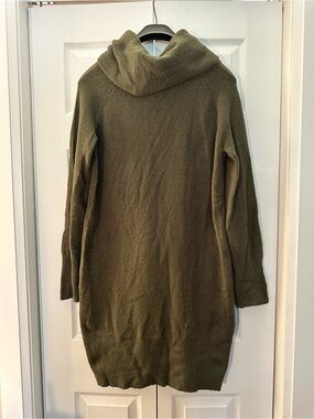 twik Olive Green Longline Sweater